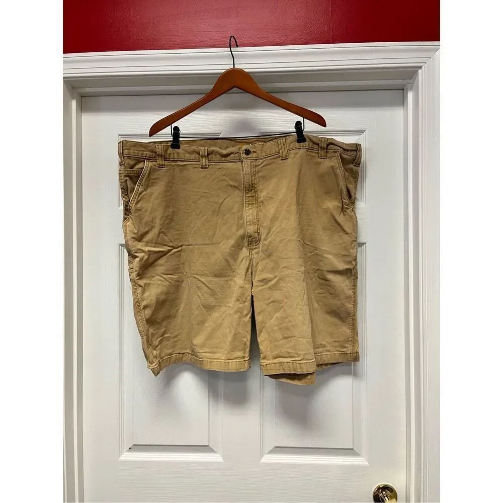 Carhartt Tan Relaxed Fit Cargo Bermuda Shorts sz 52